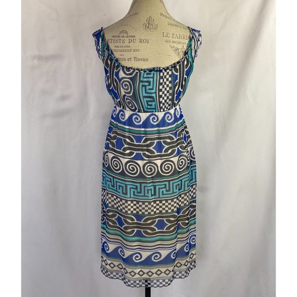 Diane Von Furstenberg Gene Geometric Silk Dress - Picture 5 of 10